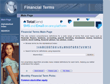 Tablet Screenshot of finance-lib.com